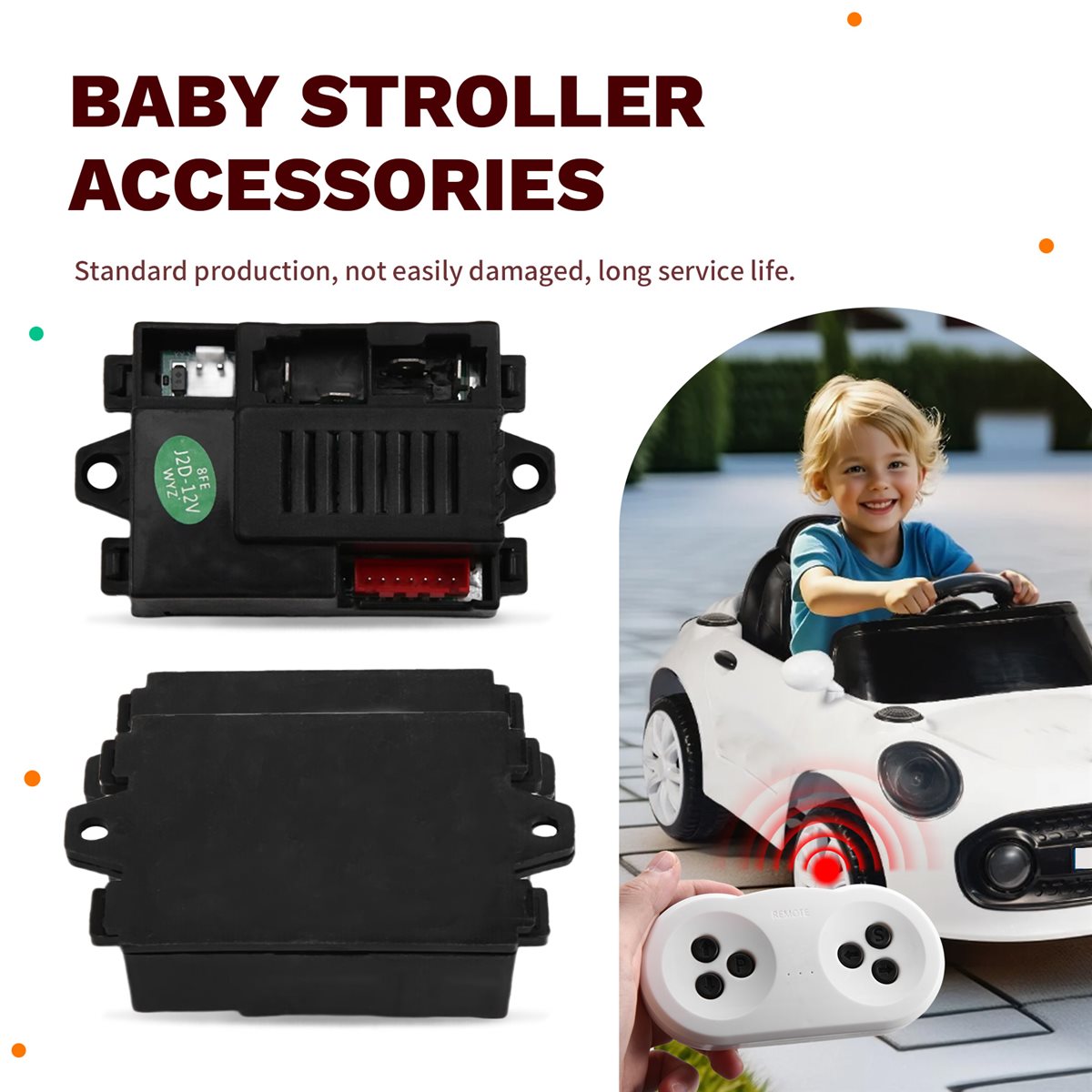 Car Accessories To Buy - Kan kopen J2D-7P-12V Kinderen Elektrische Auto