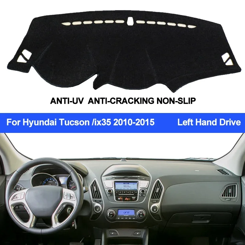 Car Anti-Slip Dashboard Mat - Auto dashboardhoes voor Hyundai Tucson ix35