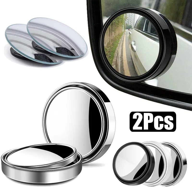 Car Blind Spot Mirror - 360 ° Verstelbare groothoek ronde bolle