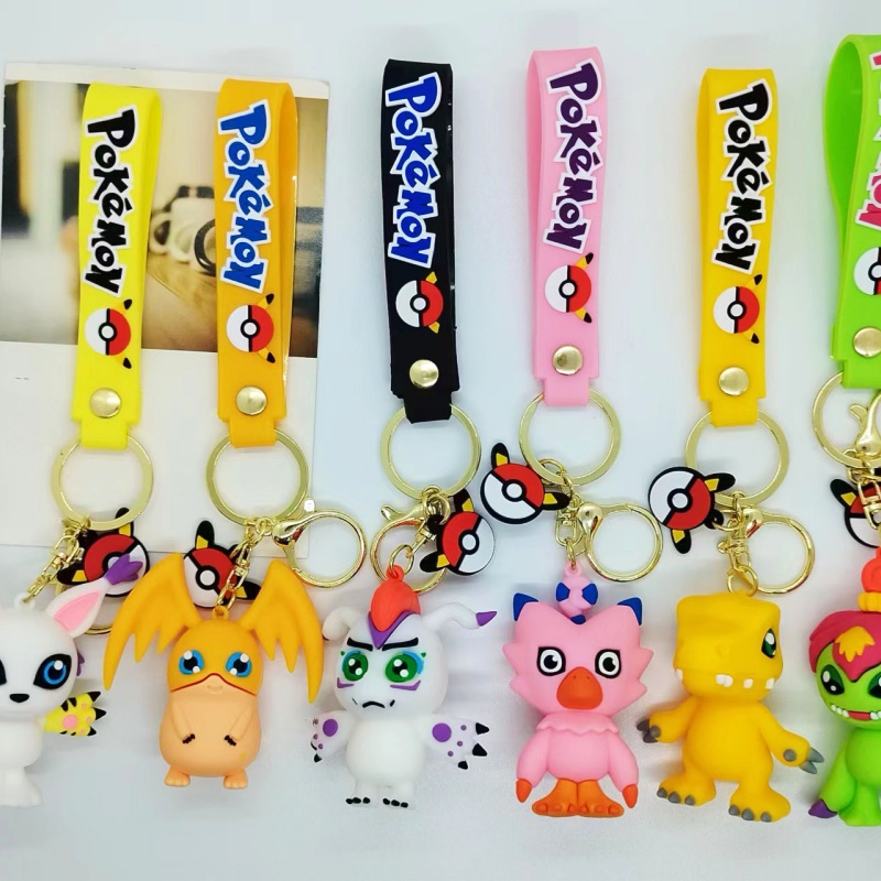 Car Accessories In Japan - Digimon sleutelhanger, 3D-model sleutelhanger, Anime Digital