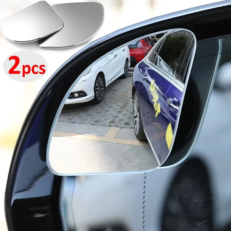 Car Blind Spot Mirror - 2 stuks metalen auto dodehoekspiegels, universele