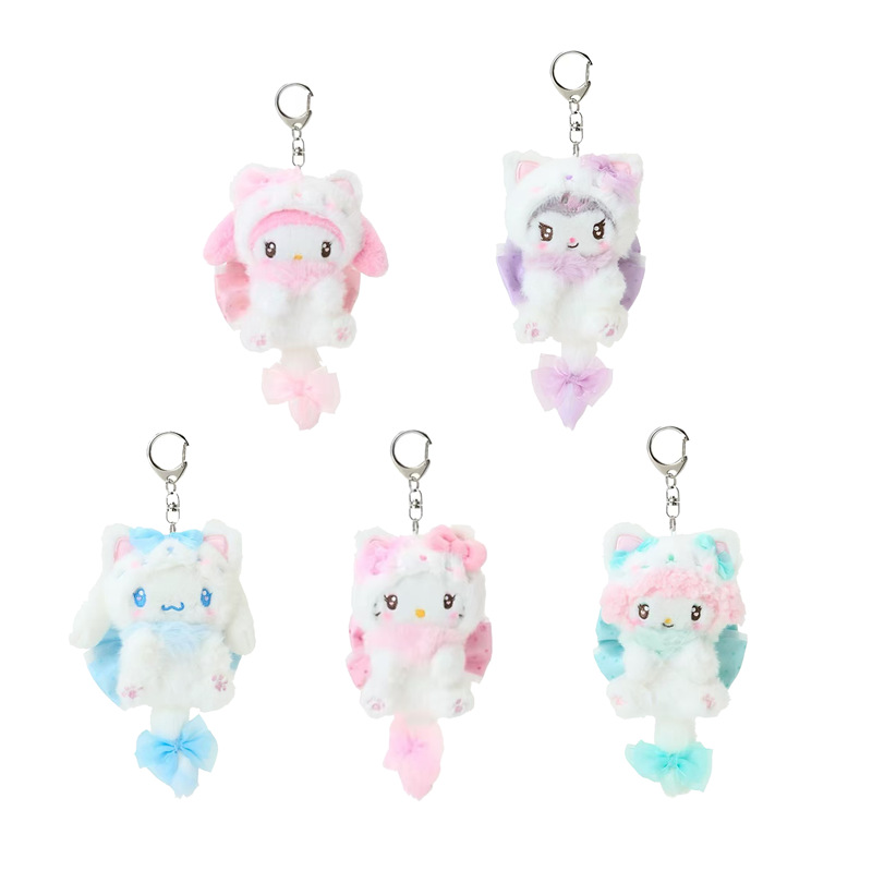 Car Accessories In Japan - Hello Kitty Cream Cat Bowknot Kostuum