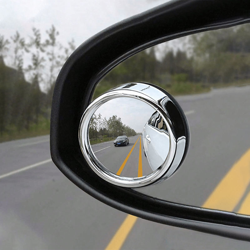 Car Blind Spot Mirror - 2 stuks convexe dodehoekspiegels, 360 graden