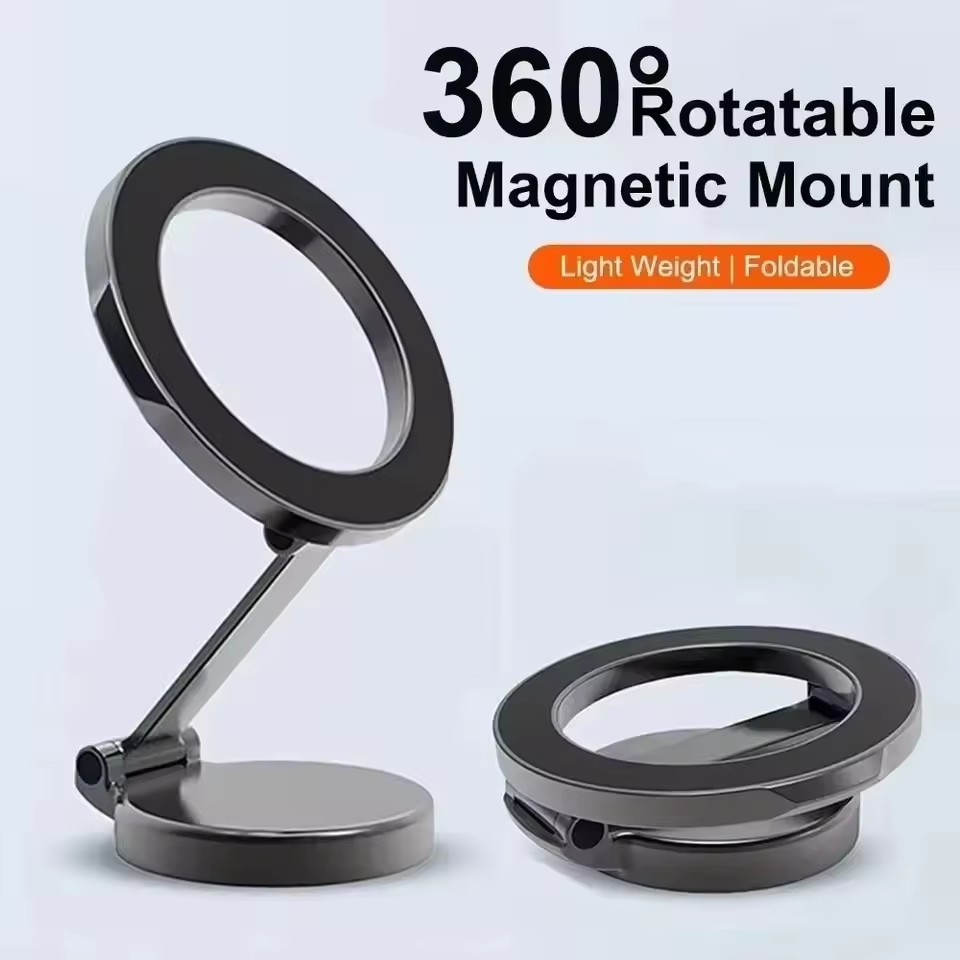 Car Accessories Phone Holder - Vouwbare magnetische autohouder voor mobiele telefoons