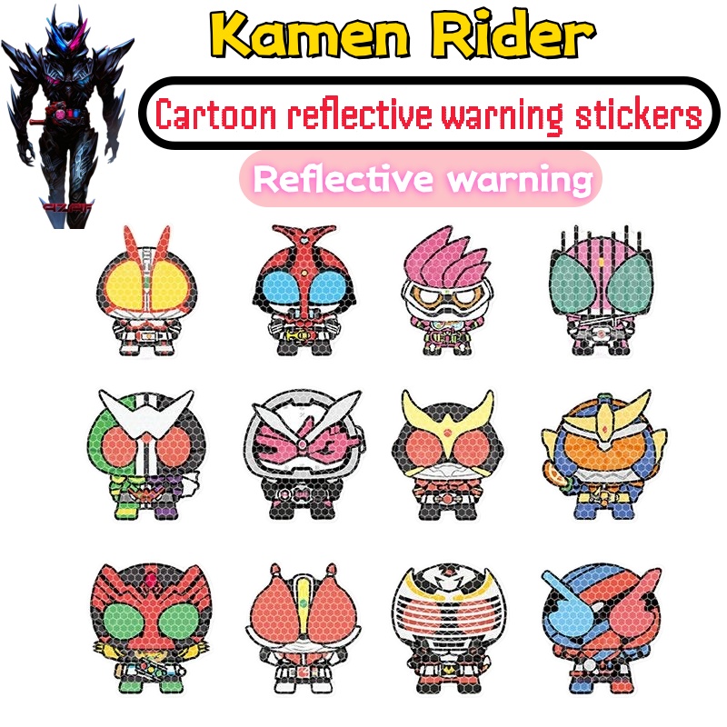 Car Accessories In Japan - Gepersonaliseerde Kamen Rider autosticker, decoratief voor
