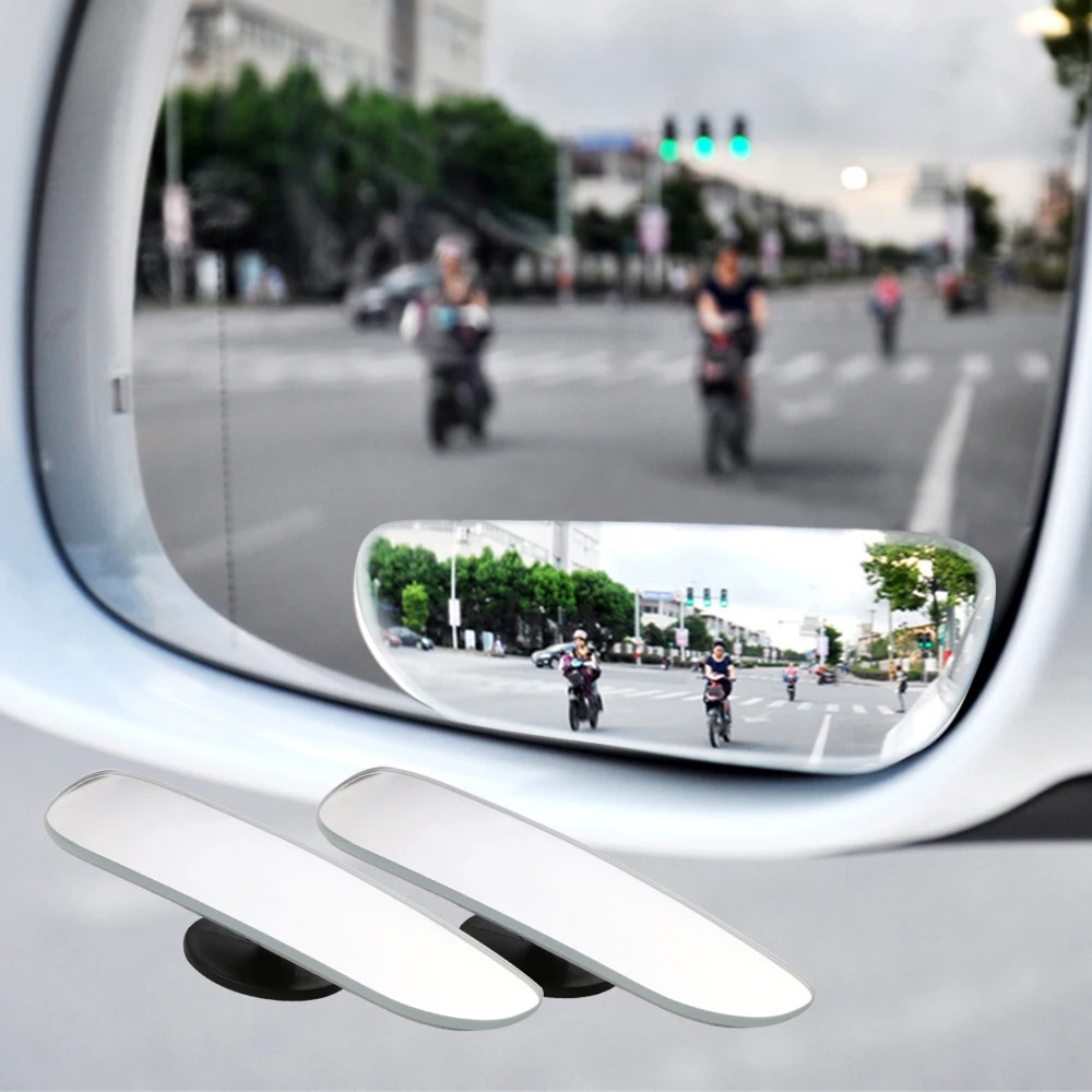 Car Blind Spot Mirror - Auto Arc Groothoek Achteruitkijkspiegel Helder Slank