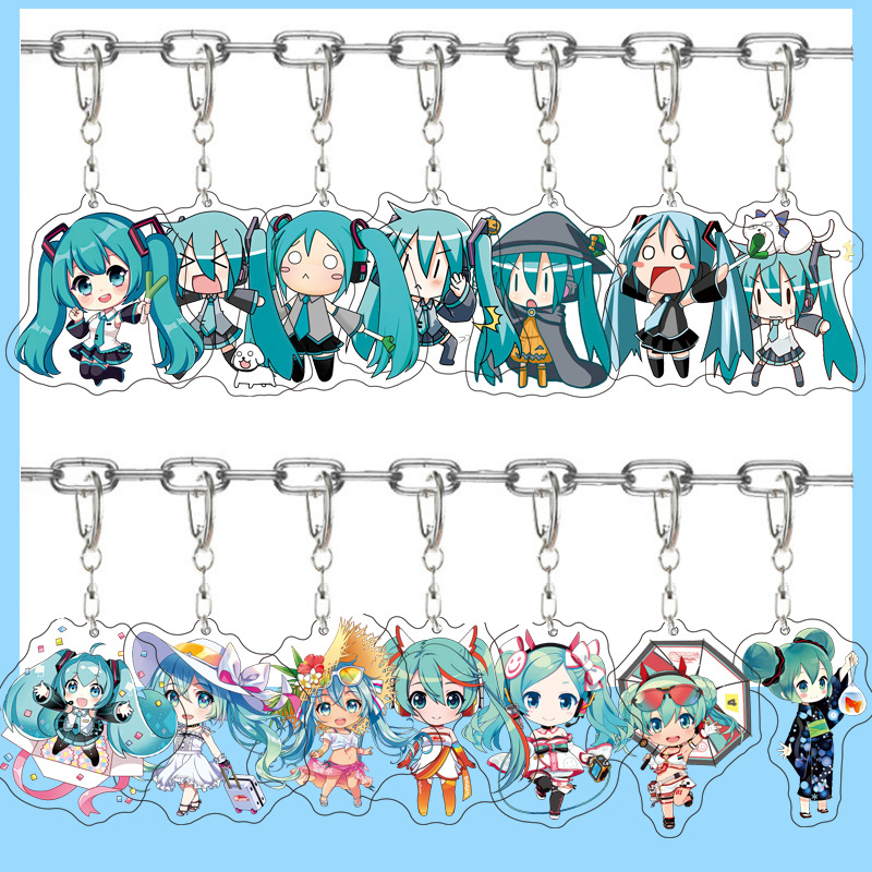 Car Accessories In Japan - Hatsune Miku Anime Acryl Leuke Figuur