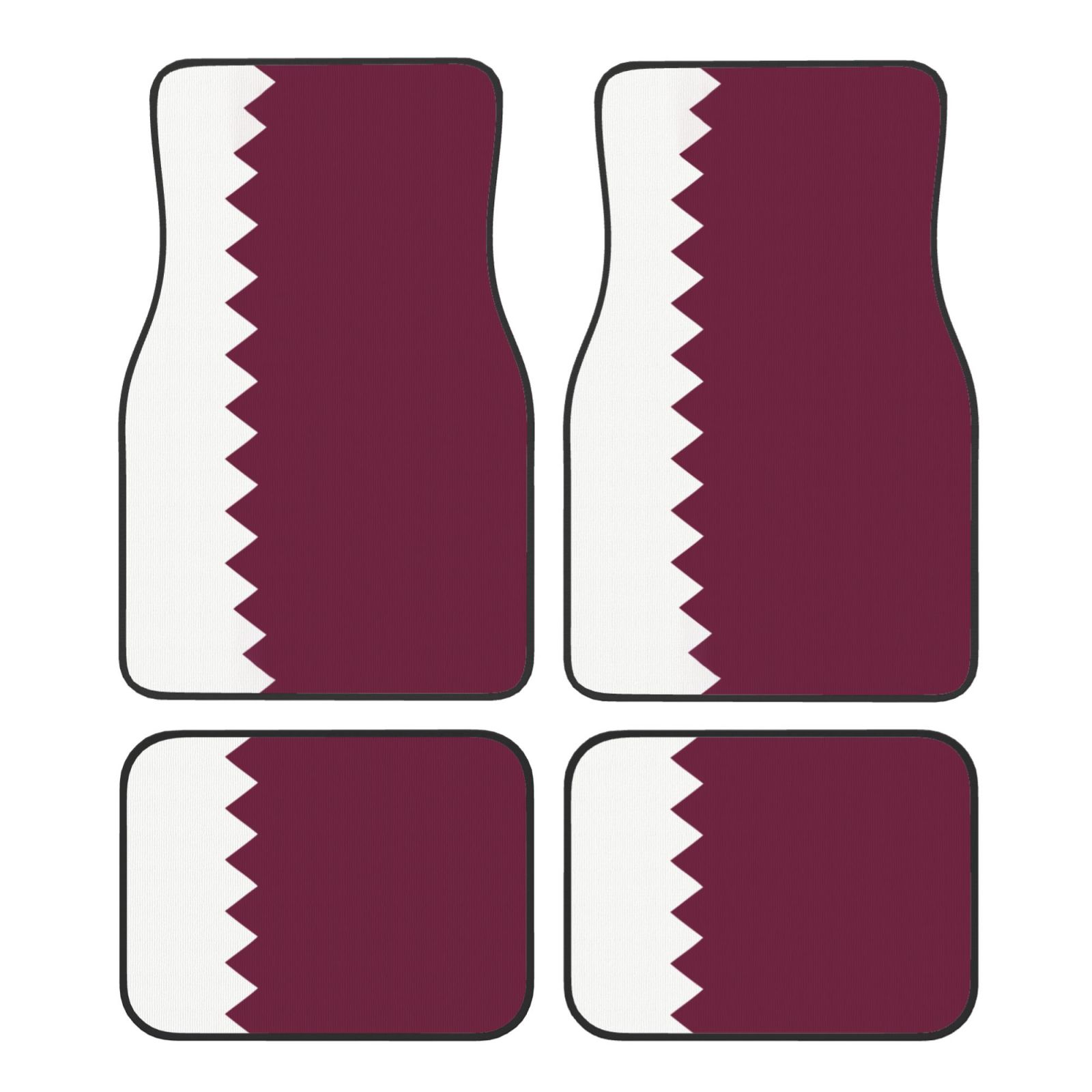 Car Accessories Qatar - Vlag van Qatar Patroon Autovloermatten van
