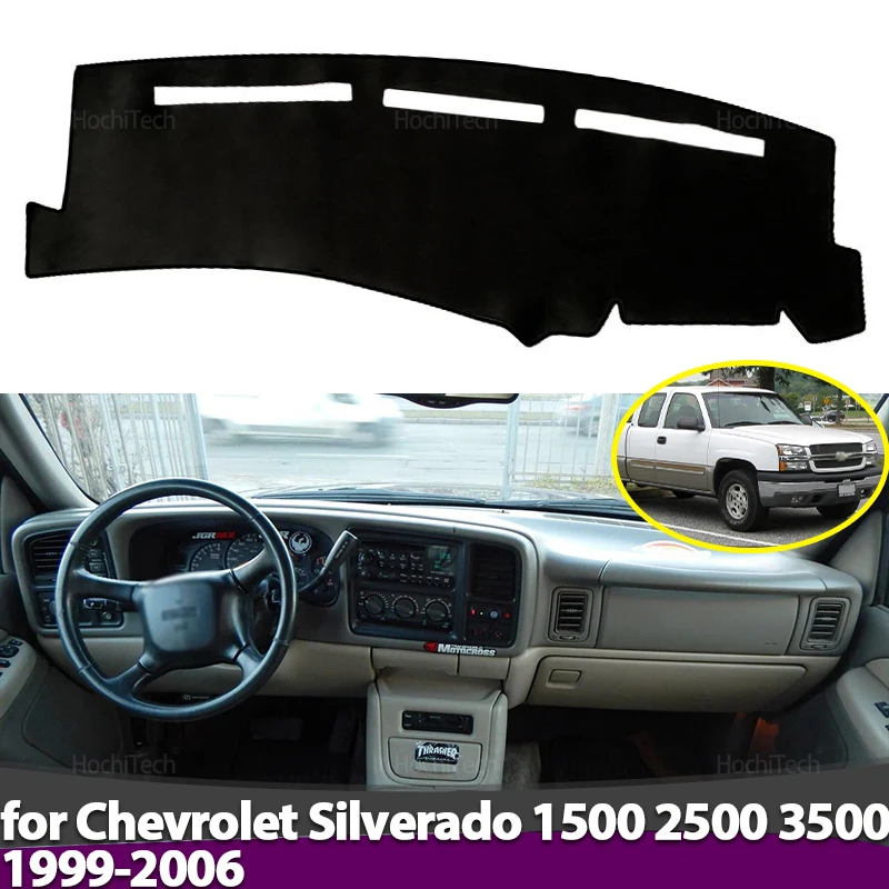 Car Anti-Slip Dashboard Mat - Voor Chevrolet Silverado 1500 2500 3500