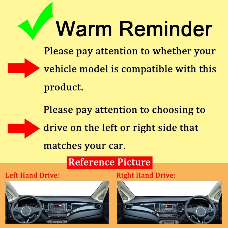 Auto dashboardhoes voor Hyunda - Car Anti-Slip Dashboard Mat recensie en prijs