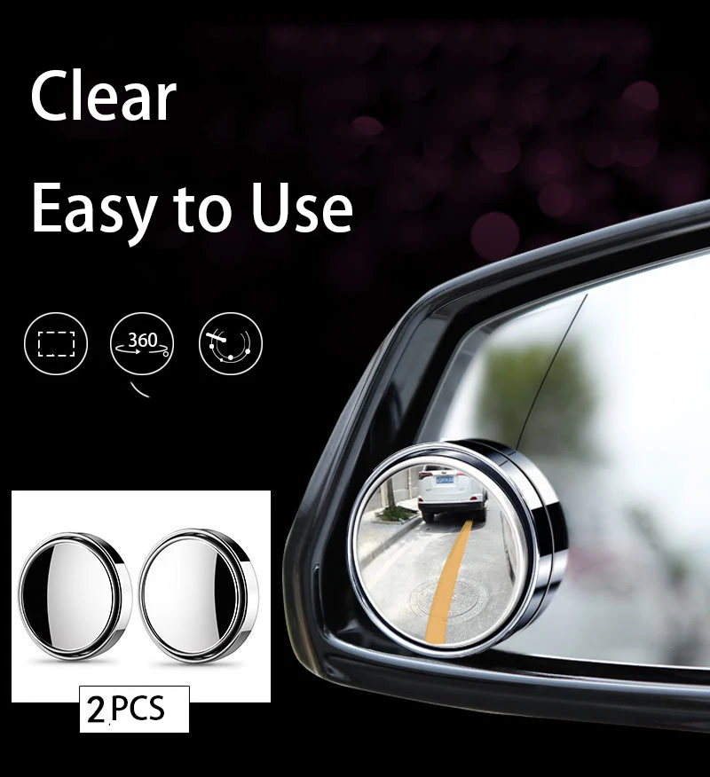 360 °   Verstelbare groothoek  - Car Blind Spot Mirror recensie en prijs