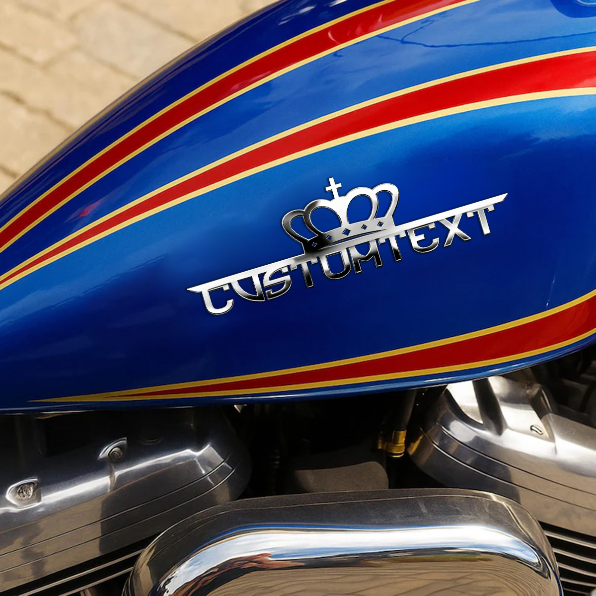 Klassieke Crown Creative Font  - Car Accessories Name recensie en prijs