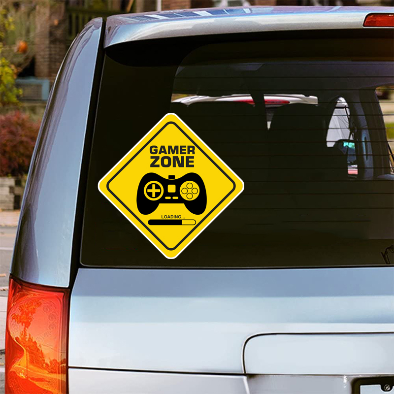 Gamer Zone Auto Stickers Vinyl - Car Accessories Zone recensie en prijs