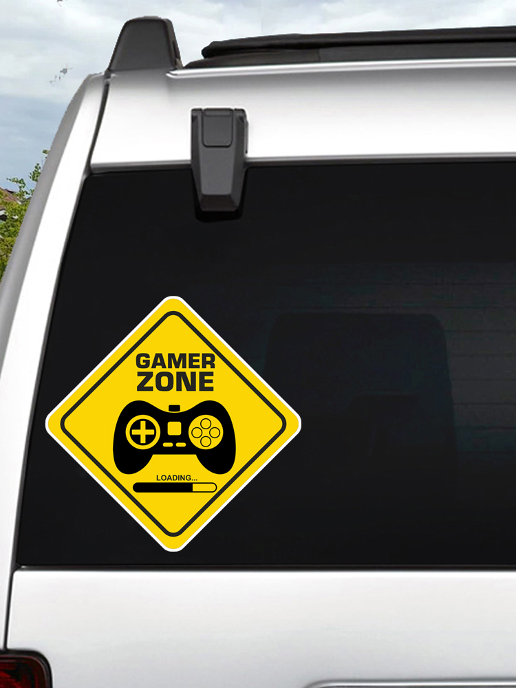Gamer Zone Auto Stickers Vinyl - Car Accessories Zone recensie en prijs