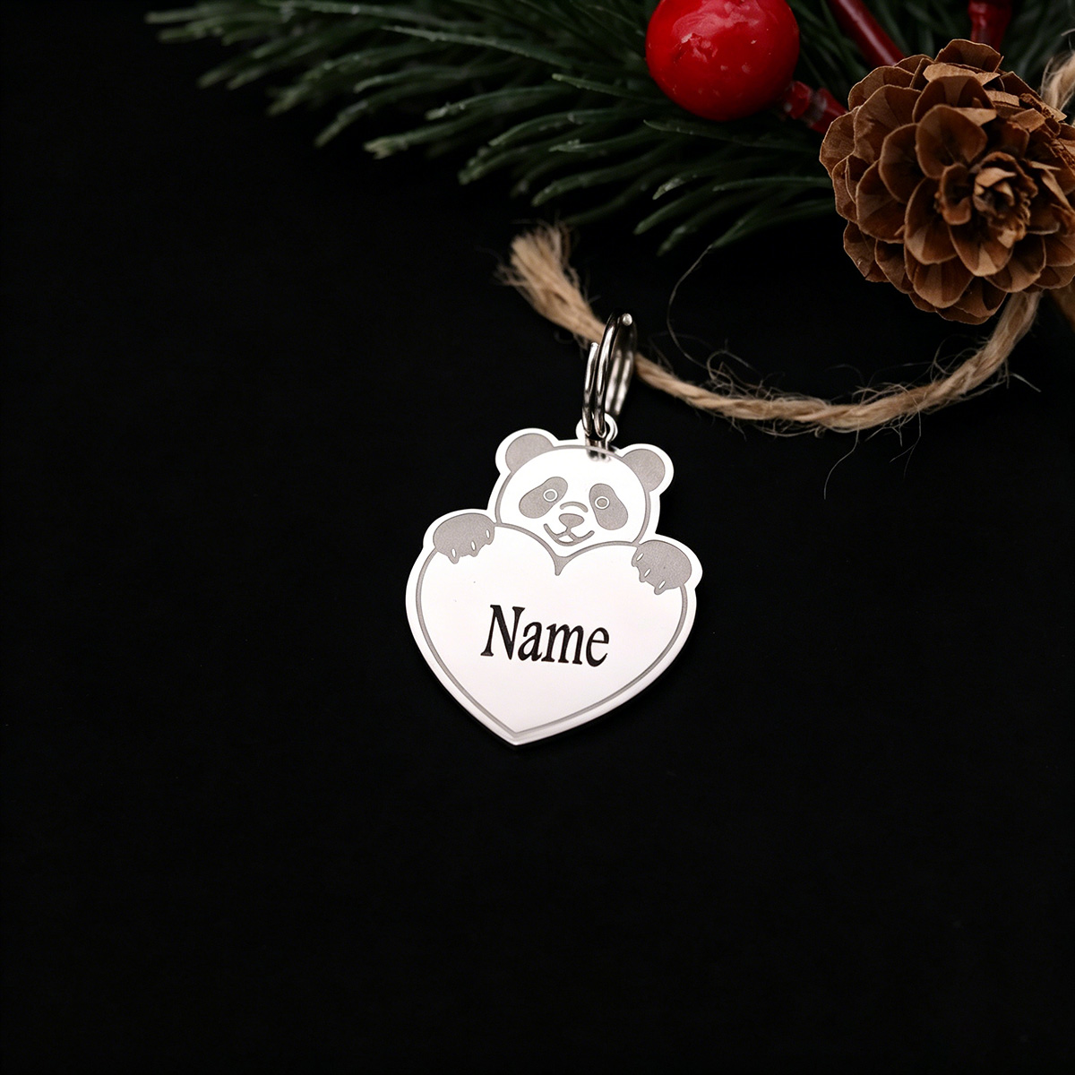 Schattig dierenpanda-hart sleu - Car Accessories Name recensie en prijs
