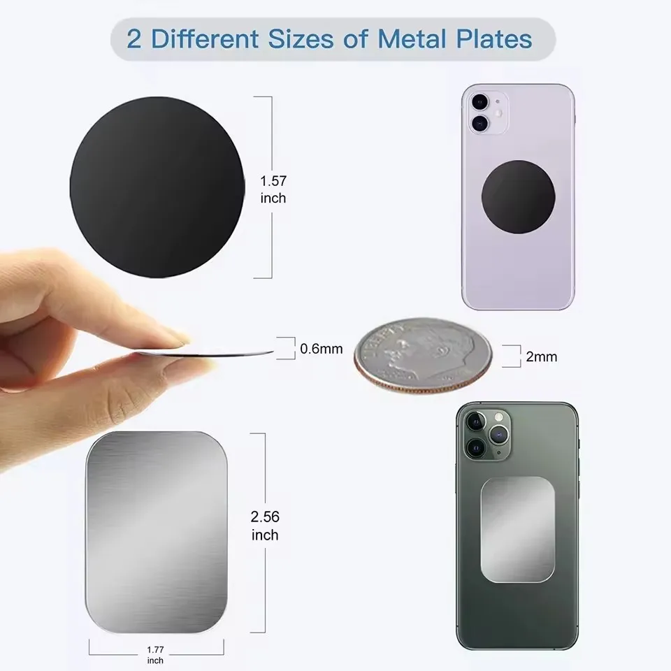 Metal plaatje voor magnetische - Car Accessories Phone Holder recensie en prijs