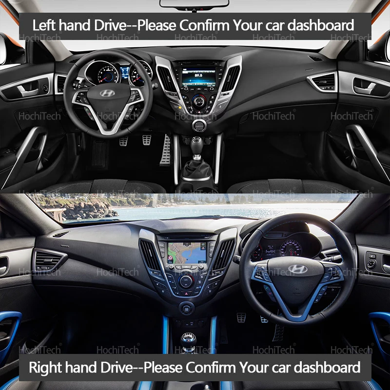 Voor Hyundai Veloster 2012 201 - Car Anti-Slip Dashboard Mat recensie en prijs