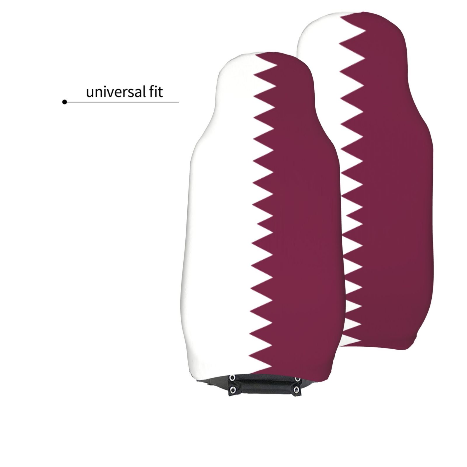 Qatar vlag bedrukte autostoelh - Car Accessories Qatar recensie en prijs