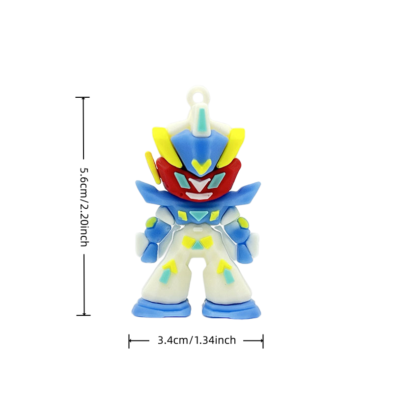 Gundam siliconen sleutelhanger - Car Accessories In Japan recensie en prijs