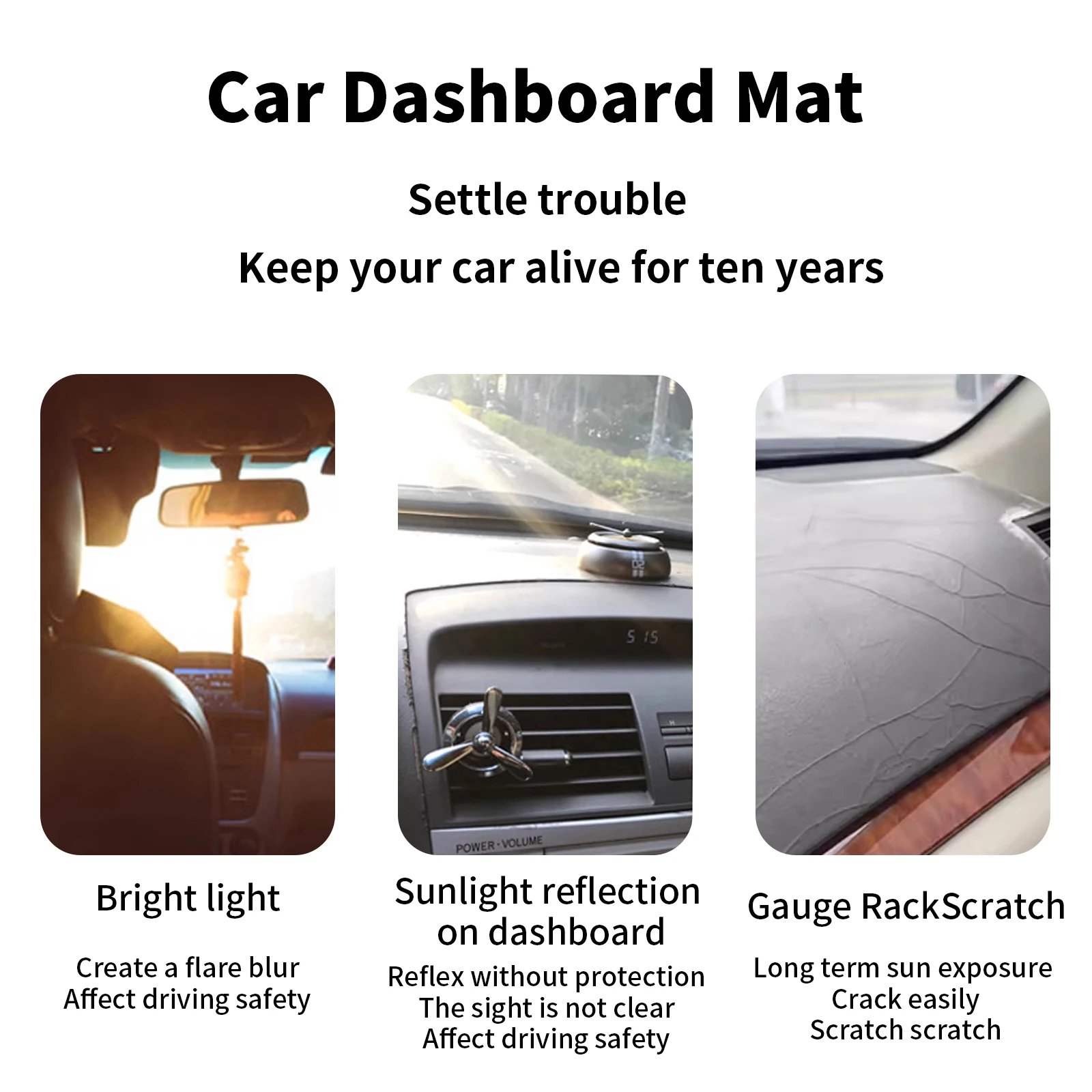 Geschikt voor Geely EX2 Proton - Car Anti-Slip Dashboard Mat recensie en prijs