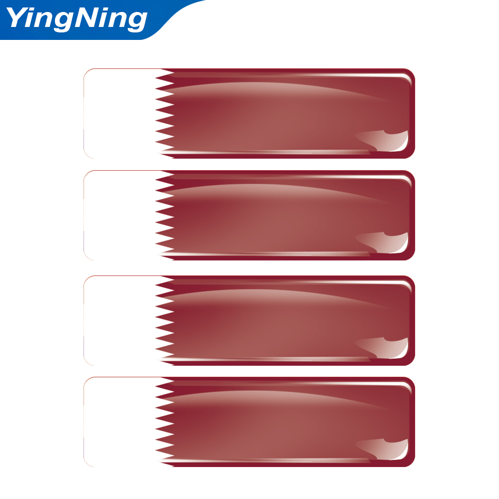 4PCS Qatar Vlag Sticker Vinyl  - Car Accessories Qatar recensie en prijs