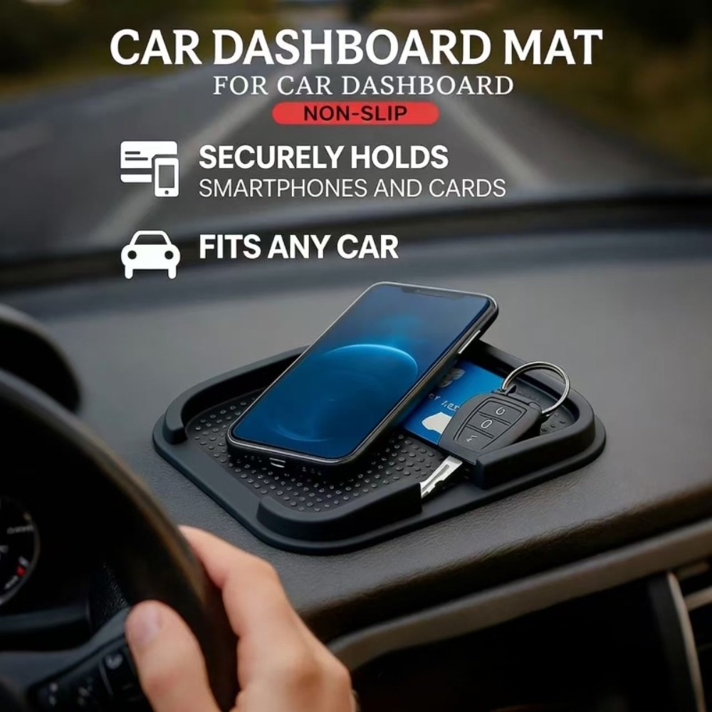 Siliconen antislipmat Auto-das - Car Anti-Slip Dashboard Mat recensie en prijs