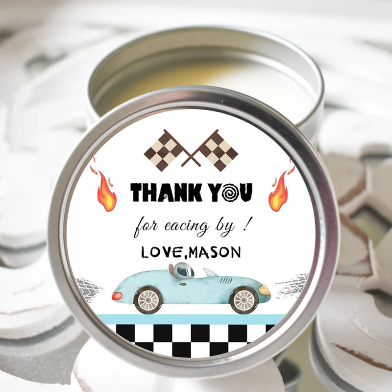 Raceauto rijden sticker labels - Car Accessories Name recensie en prijs
