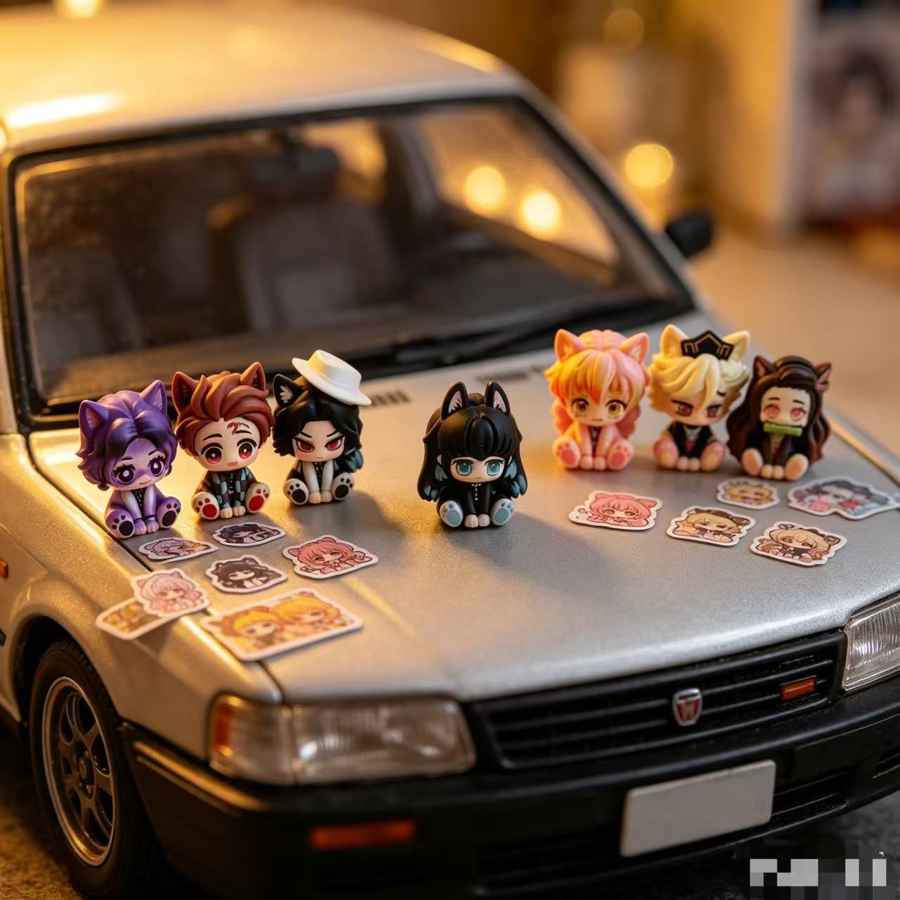 Demon Slayer schattig chibi-fi - Car Accessories For Decoration recensie en prijs