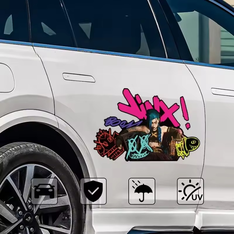 Arcane Jinx Graffiti reflecter - Car Accessories For Decoration recensie en prijs