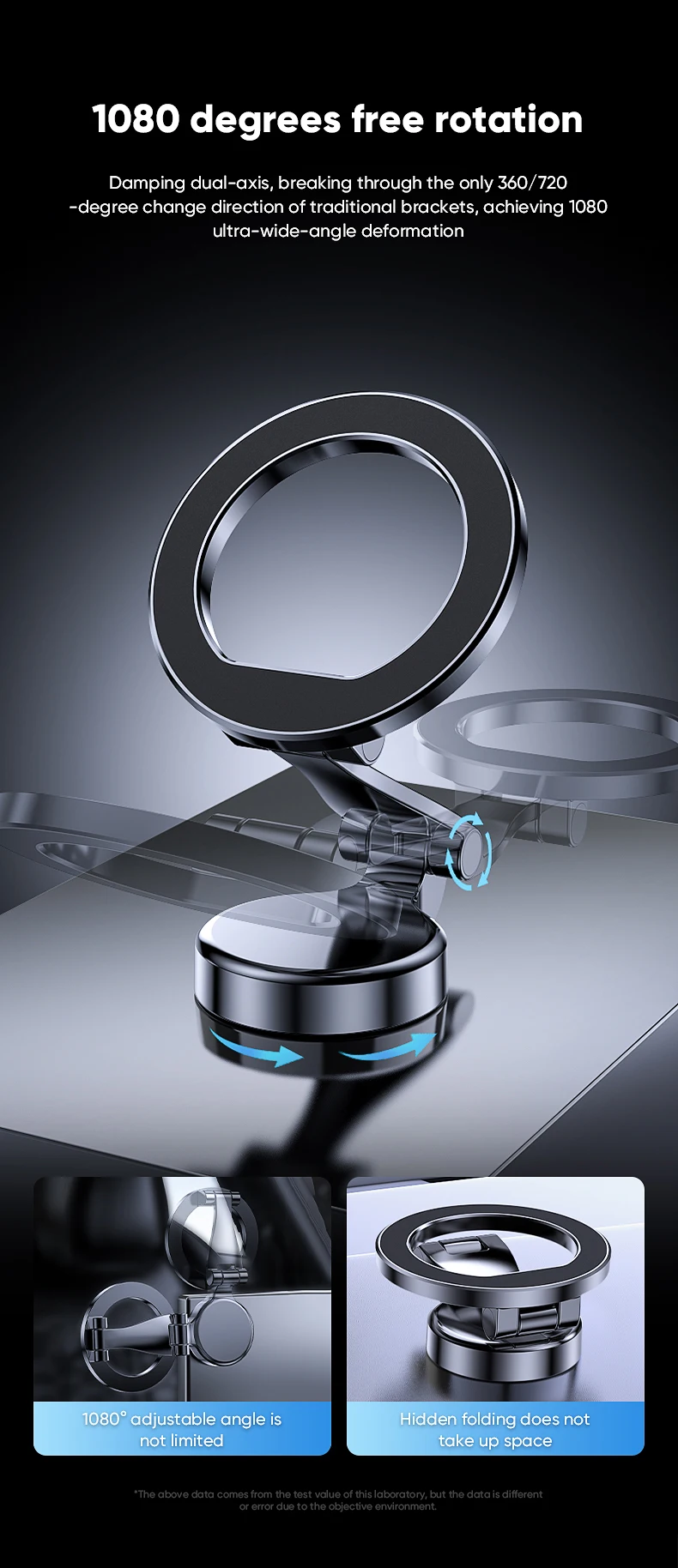 Vouwbare magnetische autohoude - Car Accessories Phone Holder recensie en prijs