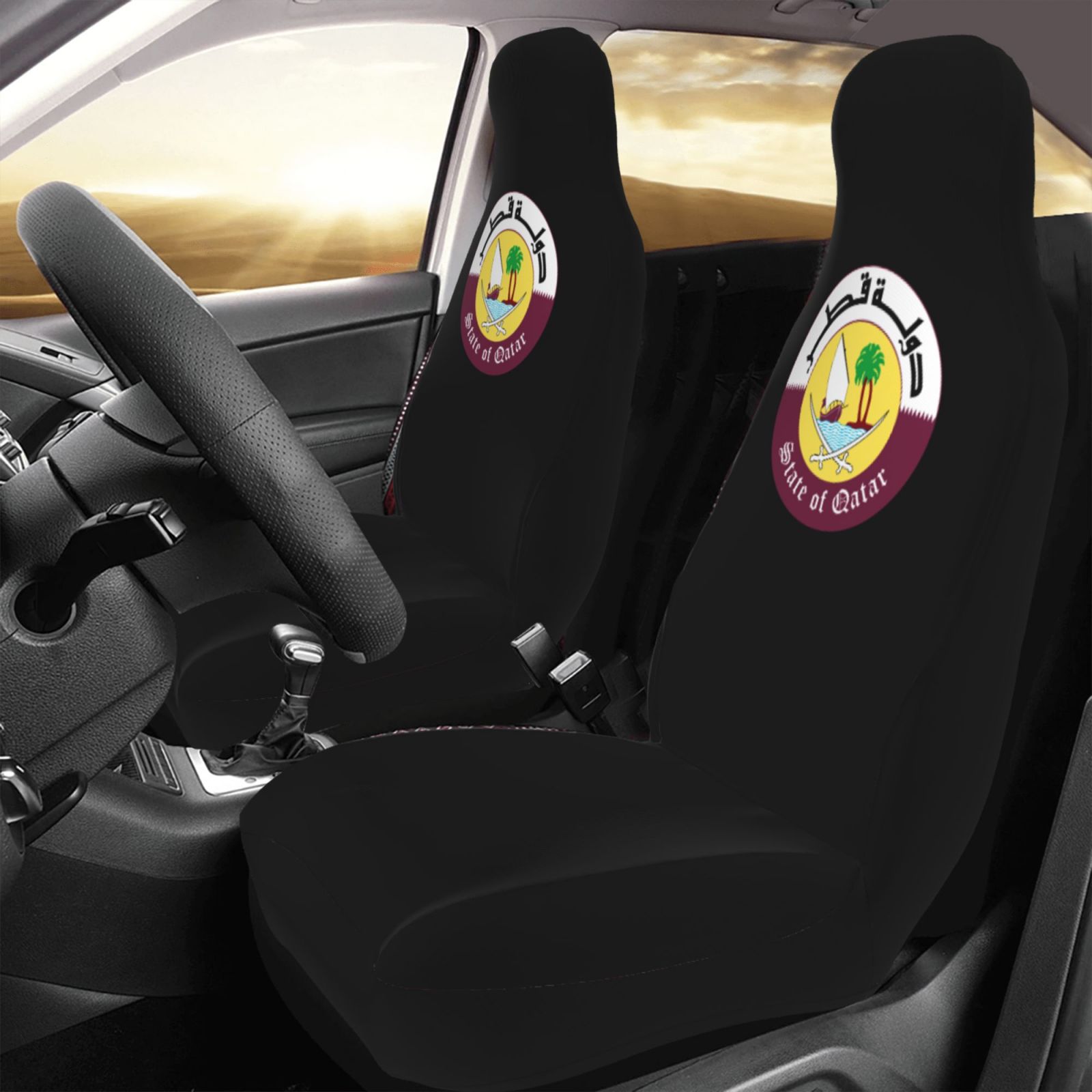 Qatar National Emblem Patroon  - Car Accessories Qatar recensie en prijs