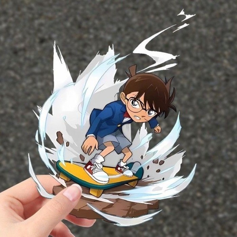 Detective Conan Cartoon Skateb - Car Accessories For Decoration recensie en prijs