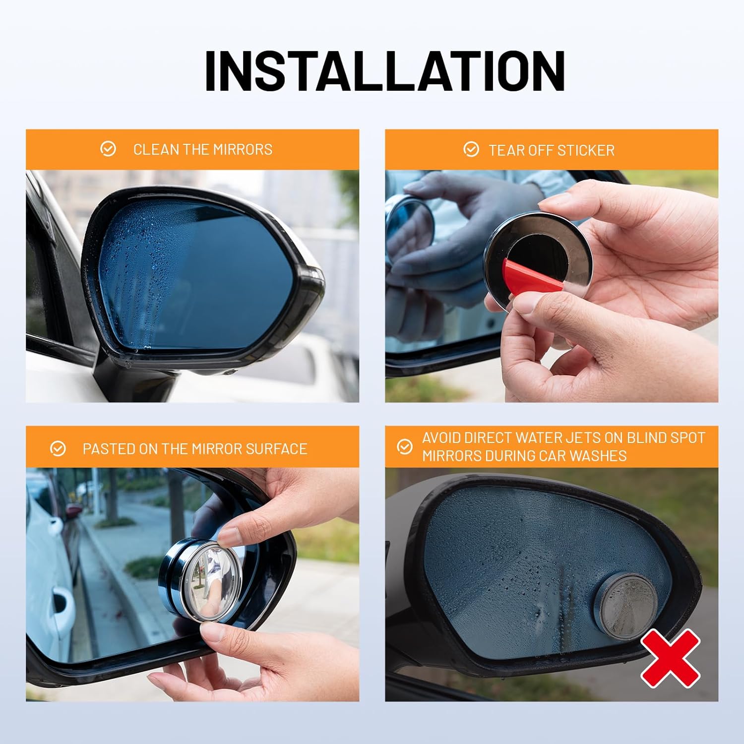 WildAuto Ronde Dodehoekspiegel - Car Blind Spot Mirror recensie en prijs