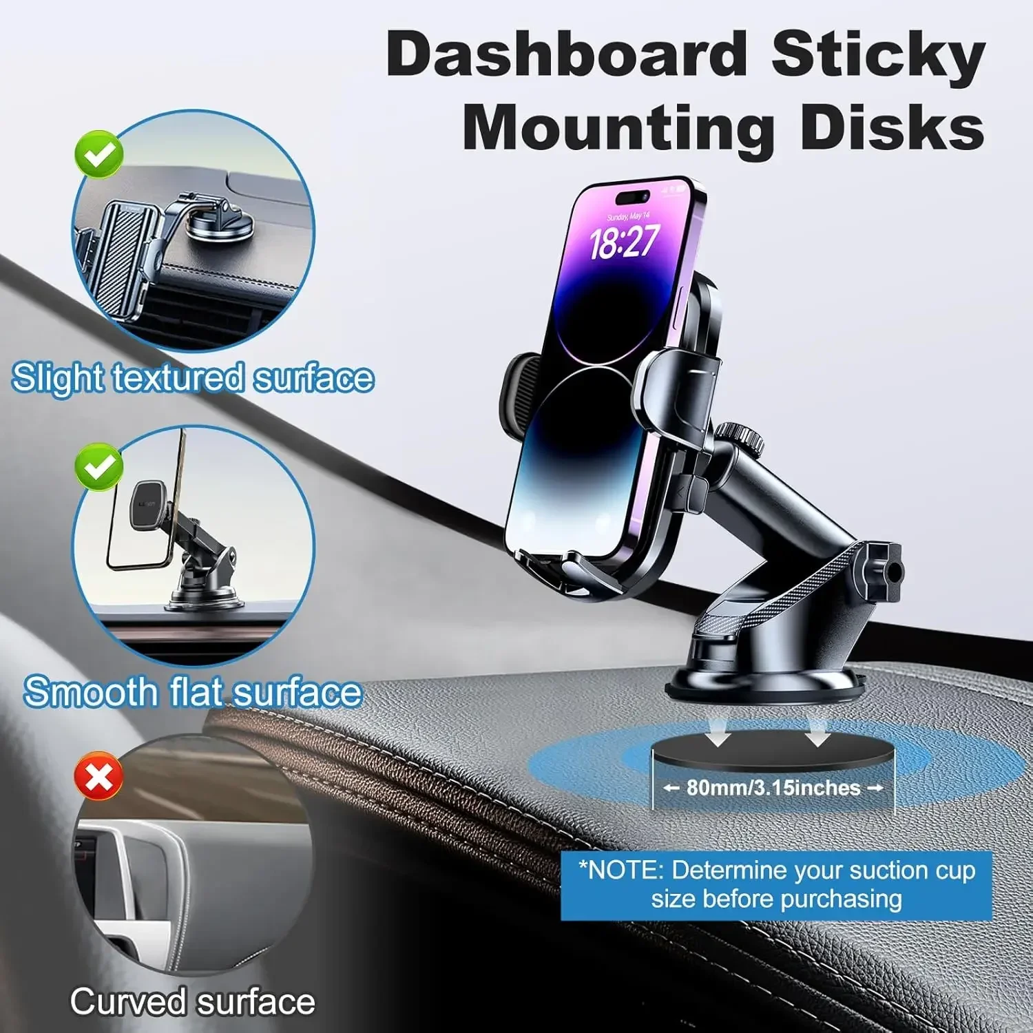 Universele dashboard kleefpads - Car Accessories Phone Holder recensie en prijs