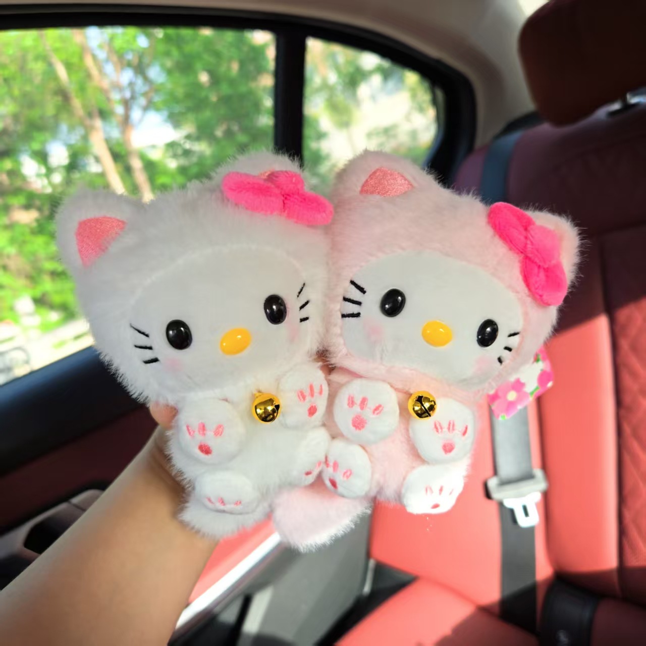 Kawaii HelloKitty Bell Cat han - Car Accessories For Decoration recensie en prijs