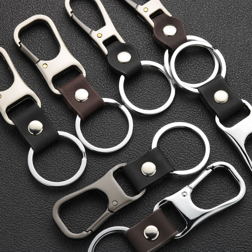 Echt Lederen Sleutelhanger Dam - Car Accessories Name recensie en prijs